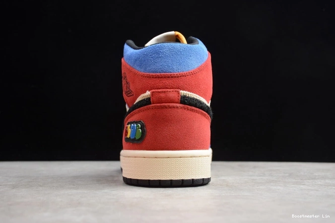 Bmlin Air Jordan Fearless the CU2805-100 Blue Great SE Mid 1 0822
